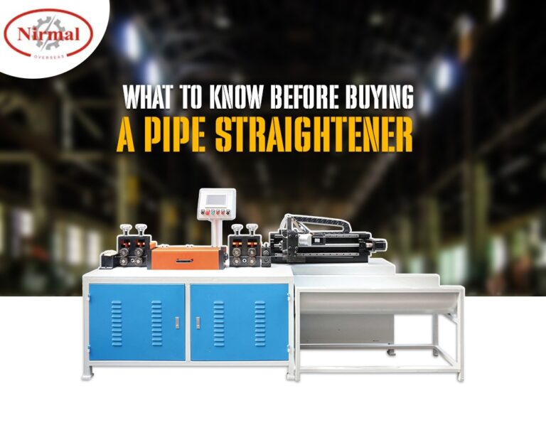 5 Key Factors to Consider When Buying a Pipe Straightening Machine