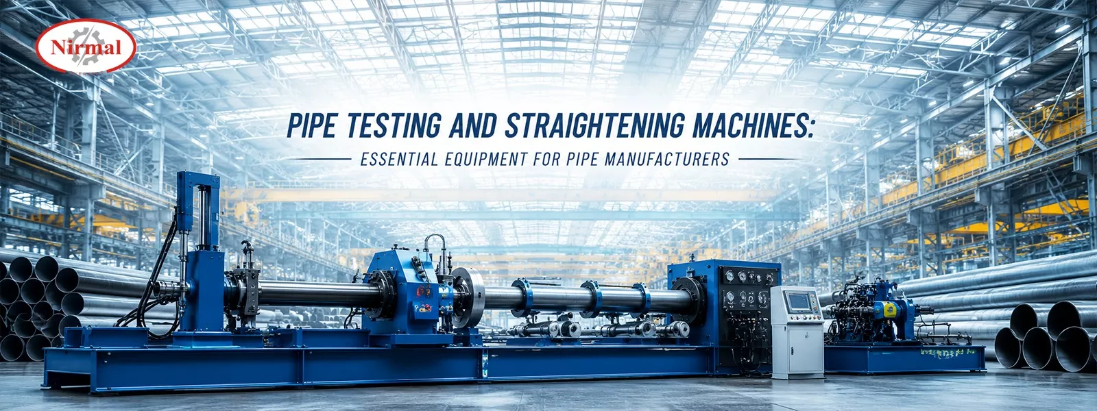 Pipe Testing and Straightening Machines: Essential Equipment for Pipe Manufacturers