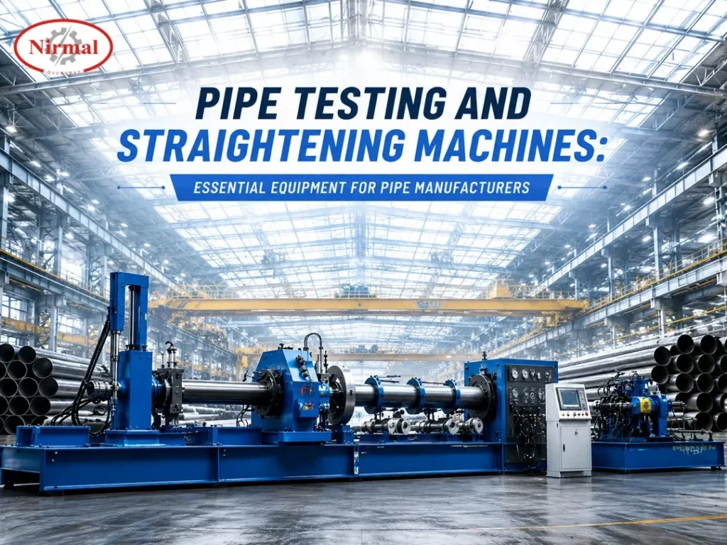 Pipe Straightening & Hydro Testing Machines